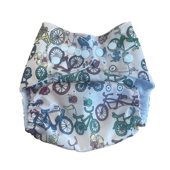 Washable Baby Cloth Diaper Cover Baby Reusable Cloth Nappy Adjustable Snaps - Picture 1 of 9